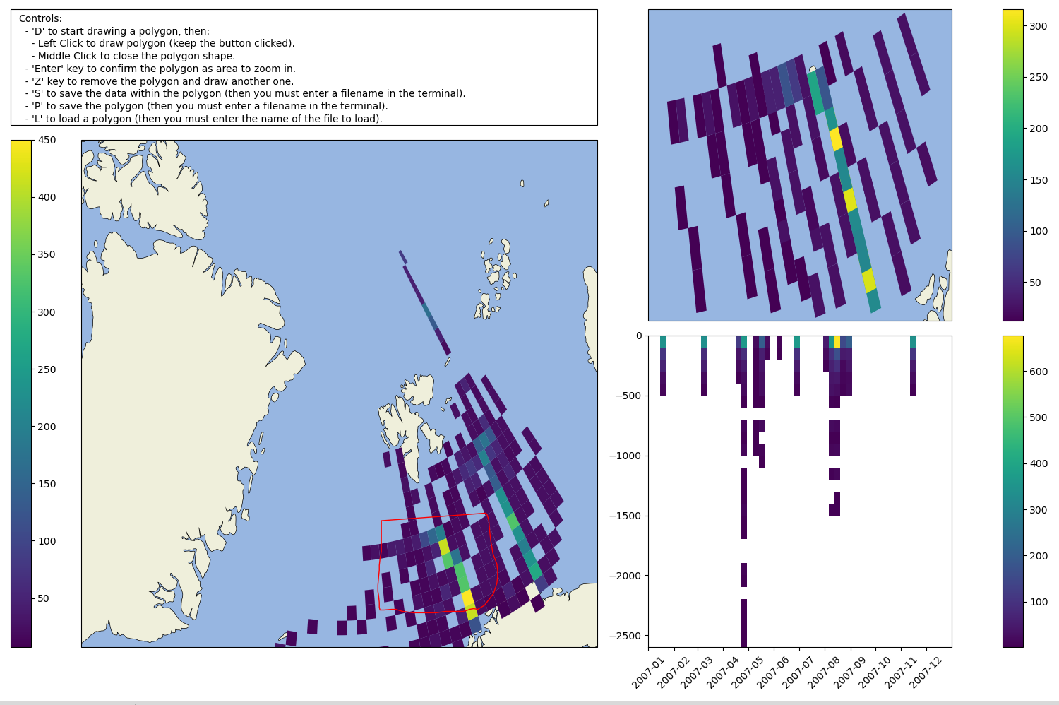 interactive map output example